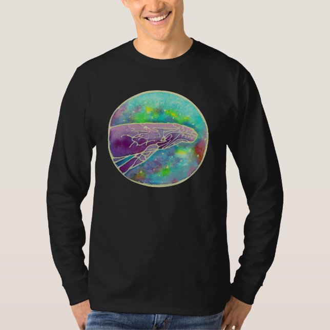 Konst för Batikpuckelryggval T-shirt (Framsida)
