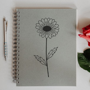 Konst för botaniska Daisy Stämpel