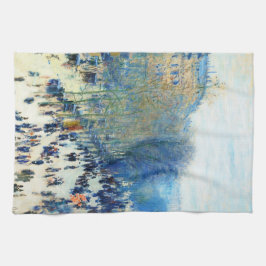 Konst för Boulevarddes Capucines Claude Monet Kökshandduk