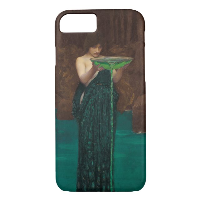 Konst för Circe Invidiosa WaterhousePre-Raphaelite Case-Mate iPhone Skal (Baksida)