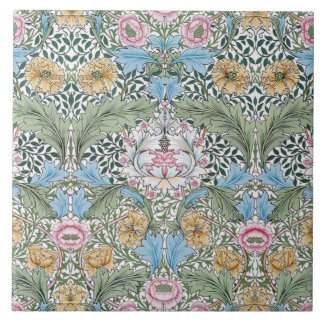 Konst för det William Morris myrtenmönster Kakelplatta