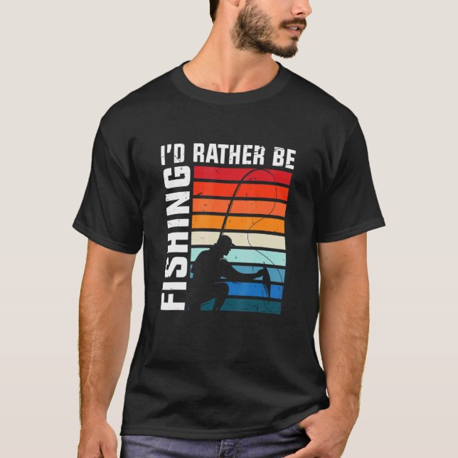 Konst för fiske tillbehör & fiskeutrustning  Fishi T Shirt (Framsida)