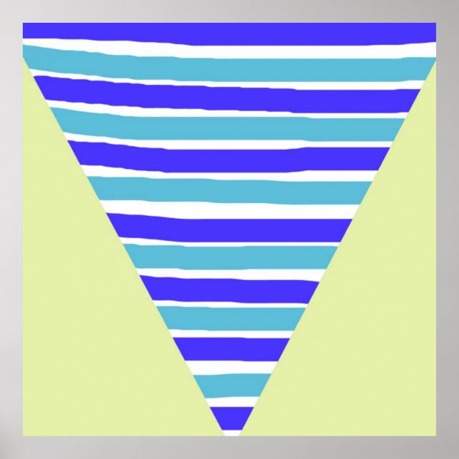 konst för geometrisk abstrakt poster (Framsidan)