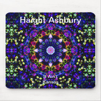 Konst för Haight Ashbury Psychedelic Hippiemode Musmatta
