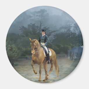 Konst för häst för PBPiaffe Dressage Magnet