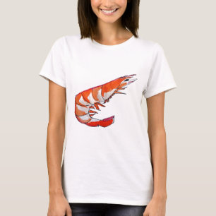 Konst för hötorgskonst för räkaräka havs- tee shirt