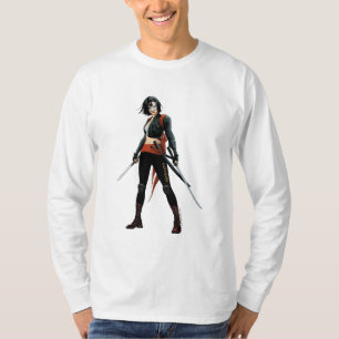 Konst för humorbok för självmordSquad Katana T Shirt