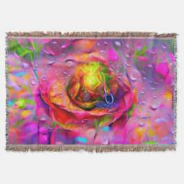 Konst för kirurgisk Blommigt Filt