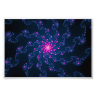 Konst för livblommaFractal Fototryck