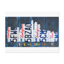 Konst för Los Angeles Kalifornien