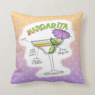 KONST FÖR MARGARITARECEPTCOCTAIL KUDDE