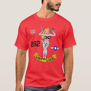 Konst för näsa för damtur WWII Tee Shirt
