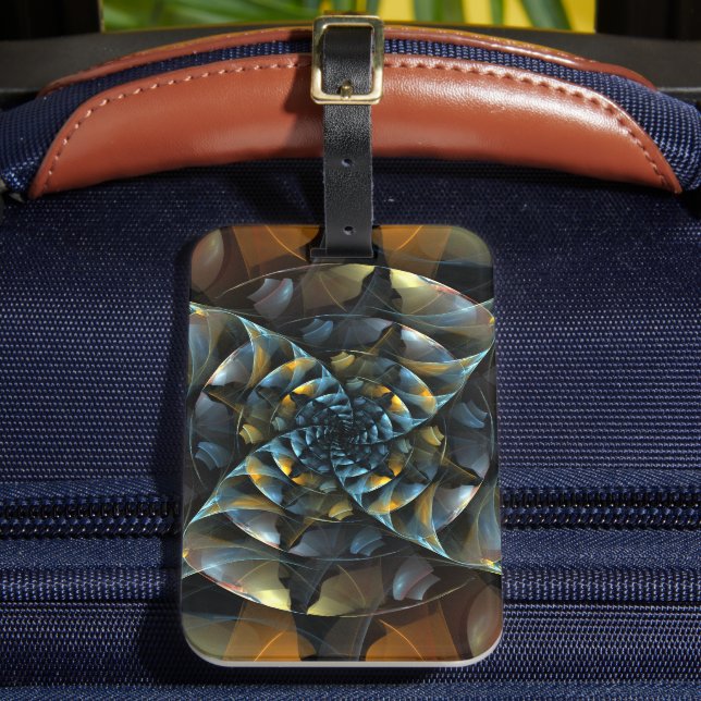 Konst för Pinjul-Abstrakt Bagagebricka (Framsida Insitu 2)