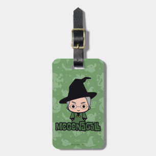 Konst för professorMcGonagall tecknade figurer Bagagebricka
