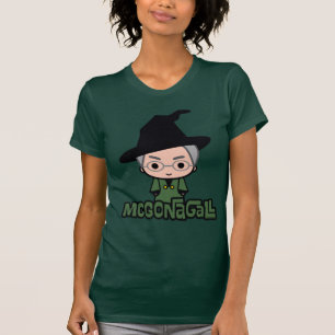 Konst för professorMcGonagall tecknade figurer Tee Shirt