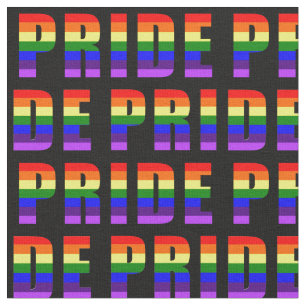 Konst för regnbågepridetext på tyg