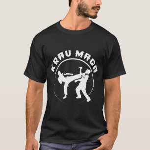 Konst för strid för Krav Maga ledar- T Shirt