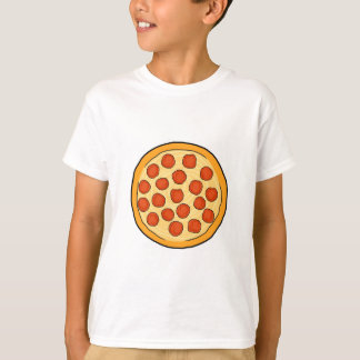 Konst för teckning för Pizza för stor Tee