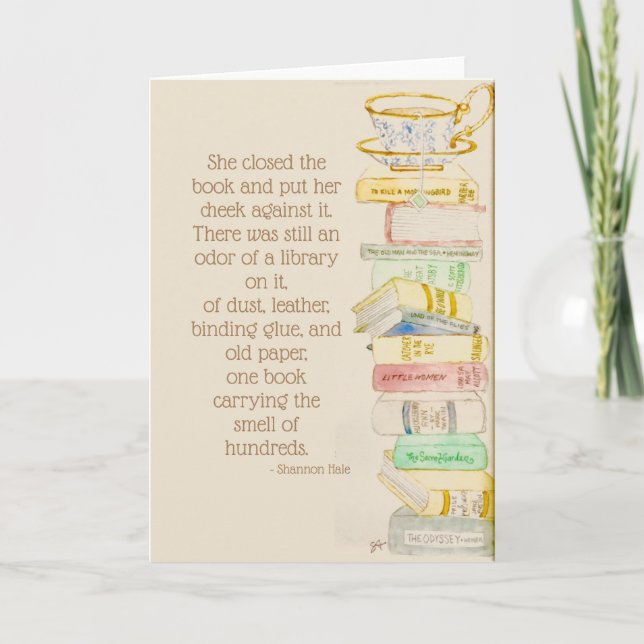 konst för välgörenhethälsningkort kort (Framsida)