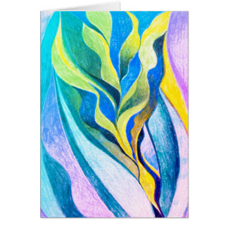 konst för välgörenhetkort hälsningskort