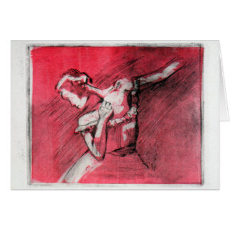 konst för välgörenhetkort hälsningskort