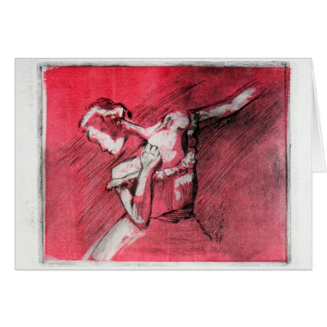 konst för välgörenhetkort hälsningskort (Framsidan Horizontal)