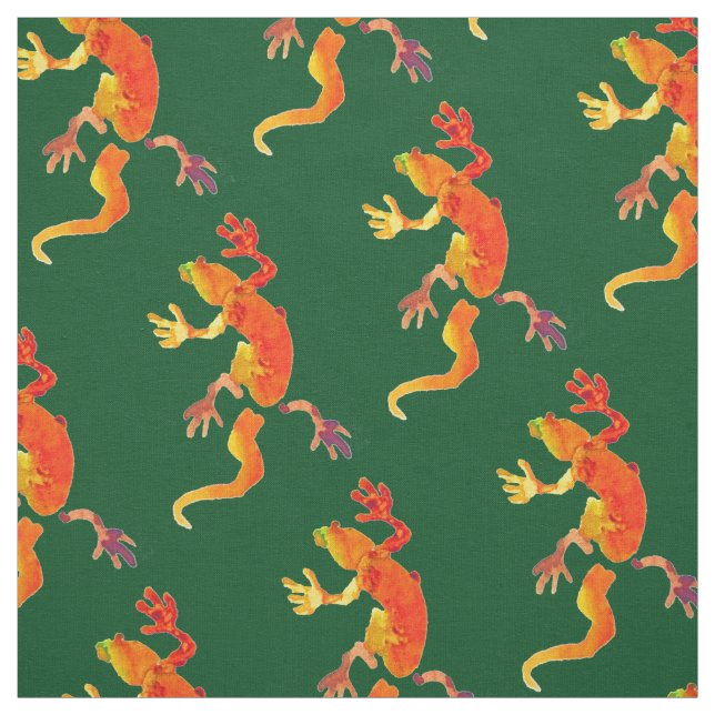 Konst för vattenfärg för reptil för tyg (Provkarta)