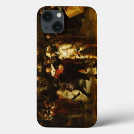 Konst för vintage för Rembrandt nattklocka