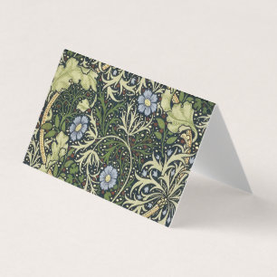 Konst för vintage för William Morris Visitkort