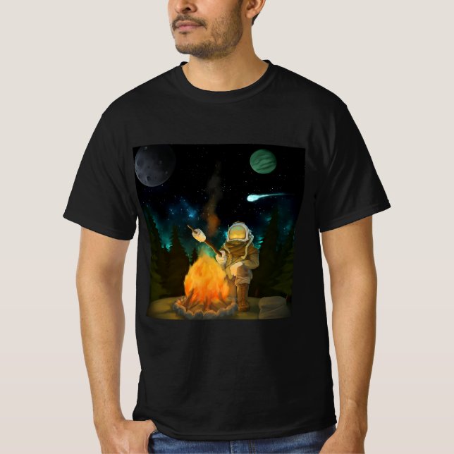 konst för yttre vilder t shirt (Framsida)
