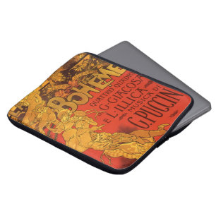 Konst från Art Nouveau-eran, La Boheme-opera, 1896 Laptop Sleeve