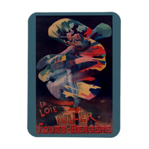 Konst från Art Nouveau-eran, Loie Fuller på Folies Magnet
