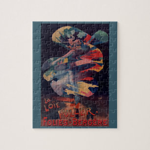 Konst från Art Nouveau-eran, Loie Fuller på Folies Pussel