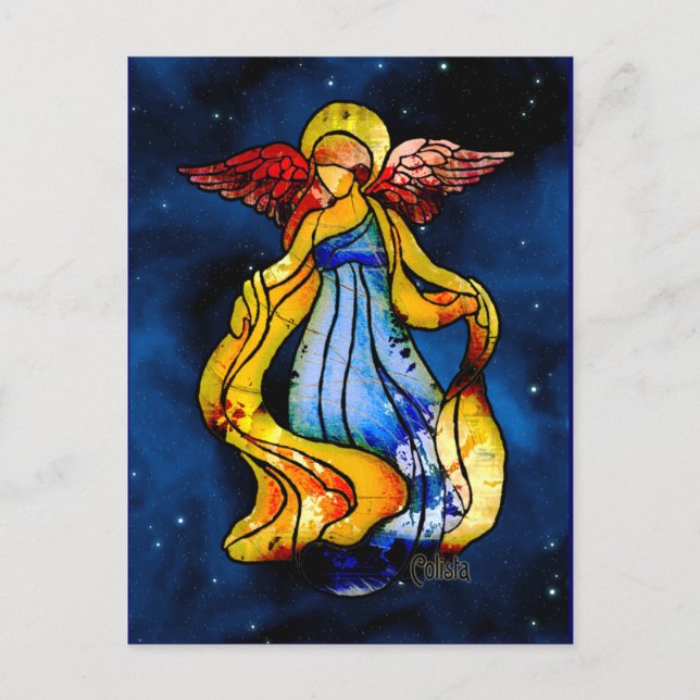 Konst gnistar vykortet vykort (Framsida)