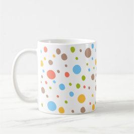 🎨 konst i cirklar: Polka Dot Delight Mugg