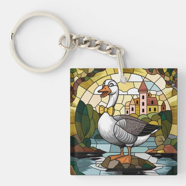 Konst i Glasmosaik, Silly Goose Stained Glass (Framsidan)