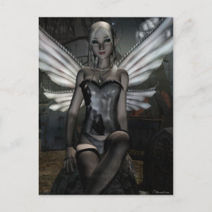 Konst i Goth Fae-serien TRINITY Fantasy Vykort