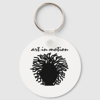 Konst i rörelse nyckelring