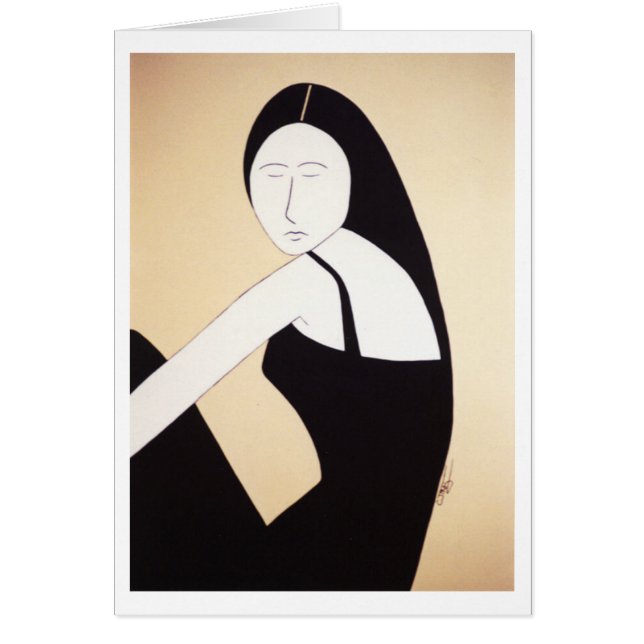 Konst - "Irresistibly Naieve ", Hälsningskort (Framsidan)