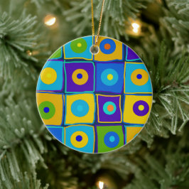 Konst Julgransprydnad Keramik