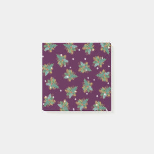 Konst julkort post-it block