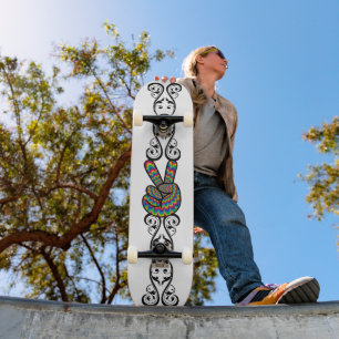 Konst Mini Skateboard Bräda 18,5 Cm