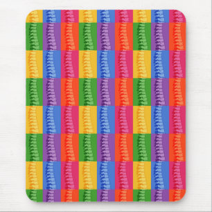 Konst Mousepad för Chiropracticinbindningspop Musmatta