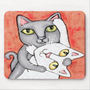Konst Mousepad för kattTangodans Musmatta