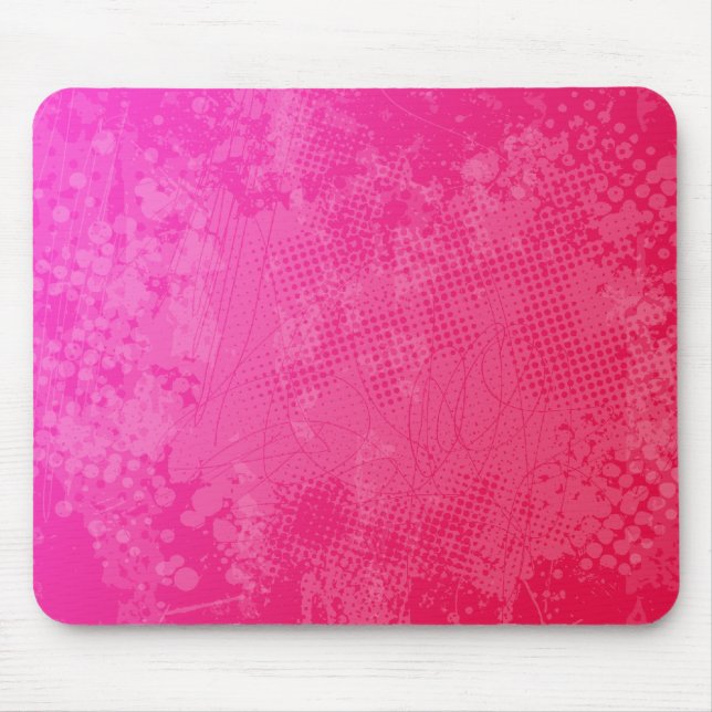 Konst Mousepad för rosaursinneGrunge Musmatta (Framsidan)