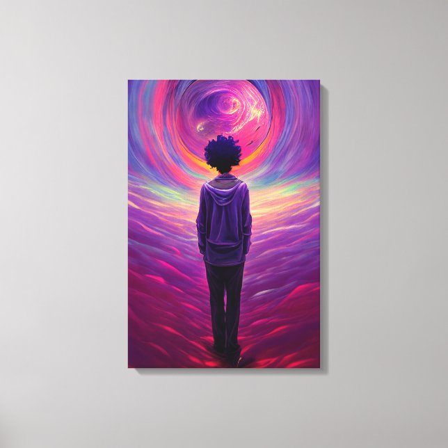 Konst.: NDE NDE-Kanvastrycket Canvastryck (Framsida)