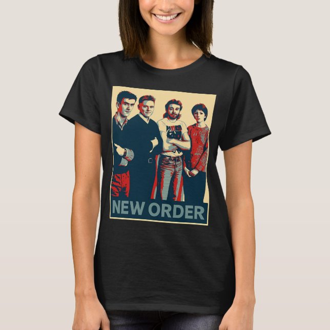 Konst - New Order T Shirt (Framsida)