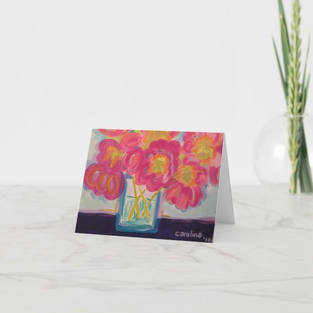 Konst noterar kortet kort (Framsida)