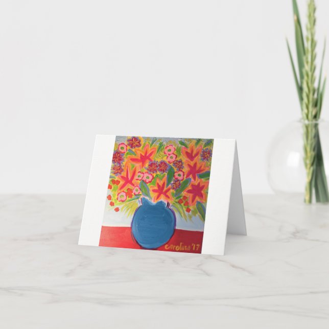 Konst noterar kortet kort (Framsida)