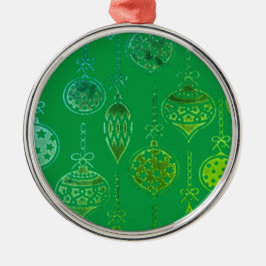 Konst och design av prydnadsföremål från julgran julgransprydnad metall